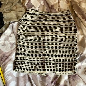 Midi pencil skirt